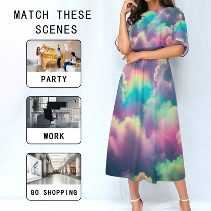 Women's Elastic Waist Dress