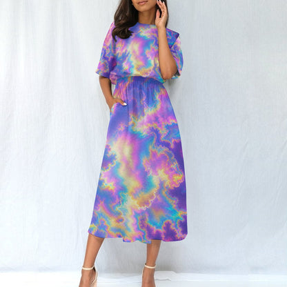 Women's Elastic Waist Dress