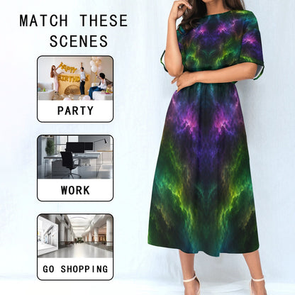 Women's Elastic Waist Dress
