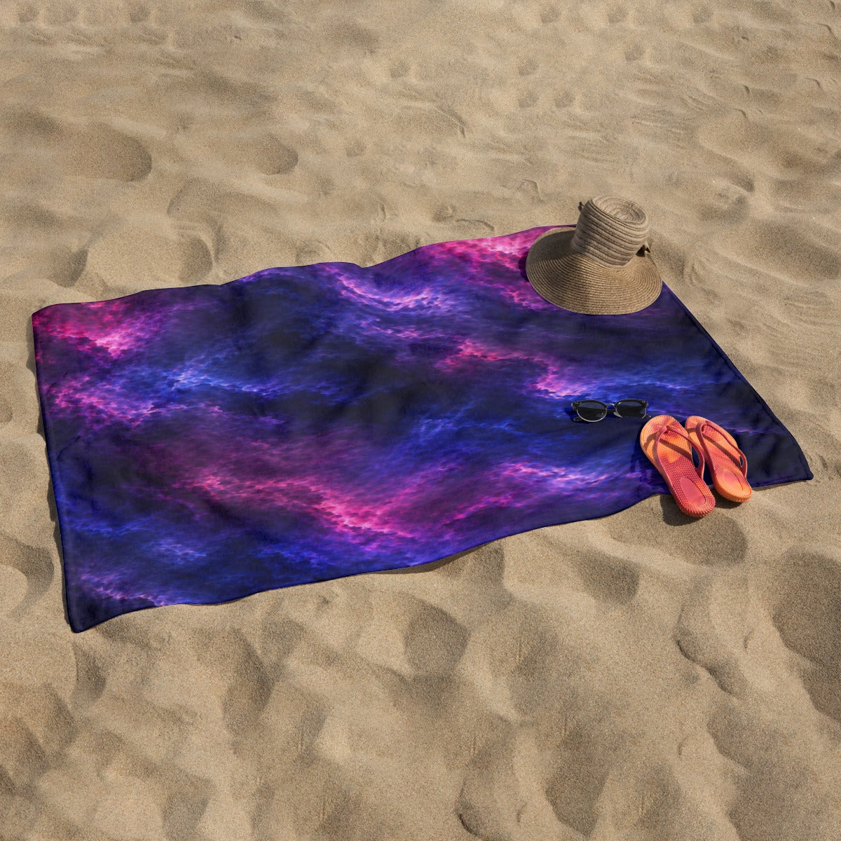 Adult Beach towel Vertical Style Printed in USA|320GSM
