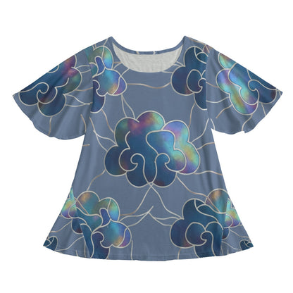 Women's Round Neck T-shirt With Short Sleeve
