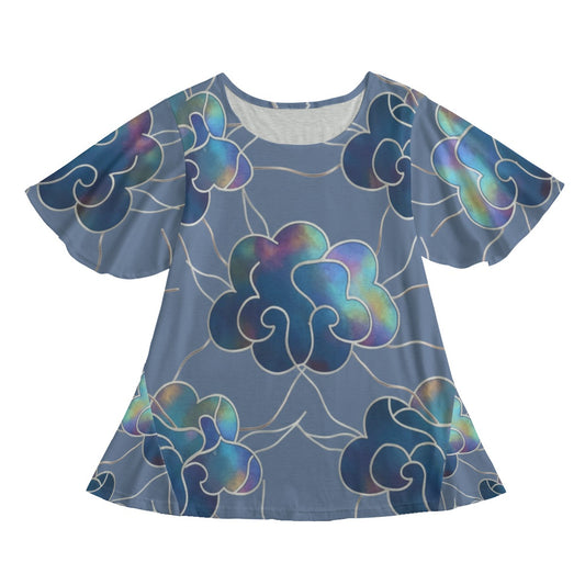 Women's Round Neck T-shirt With Short Sleeve