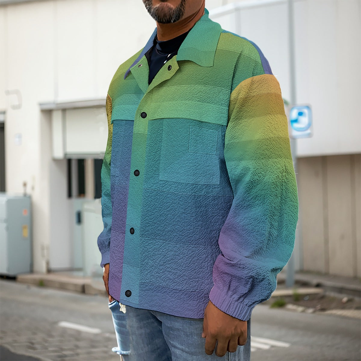 Men's Casual Lapel Jacket