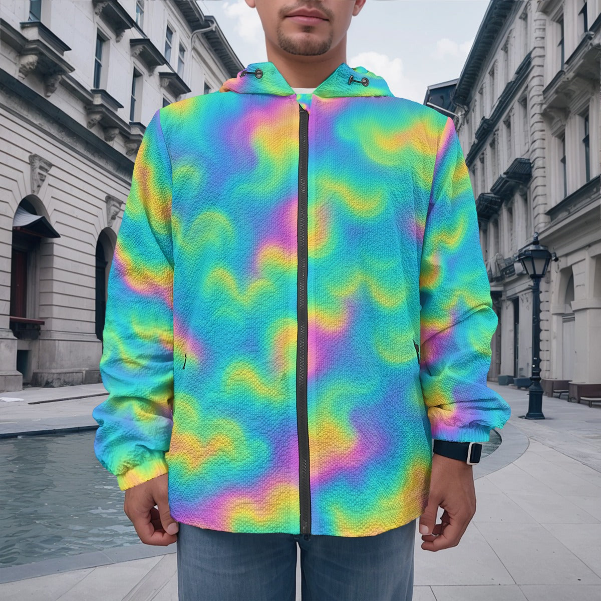 Men's Casual Zipper Jacket