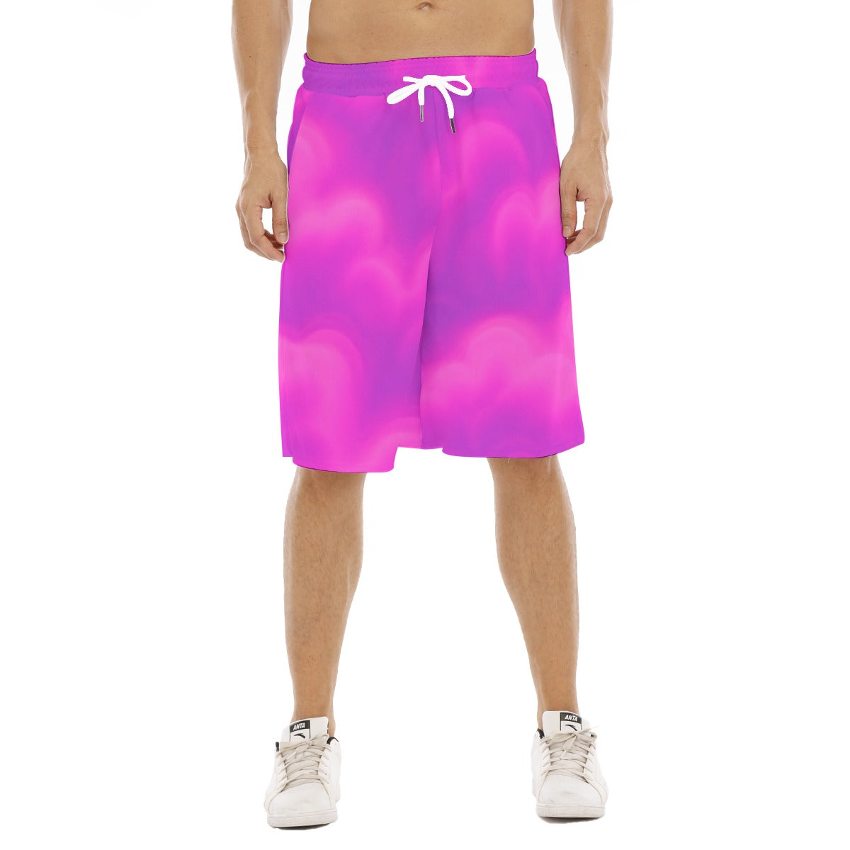 Men's Tether Loose Shorts With Pocket