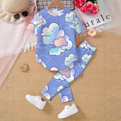 Kids' Casual Top and Pants Set
