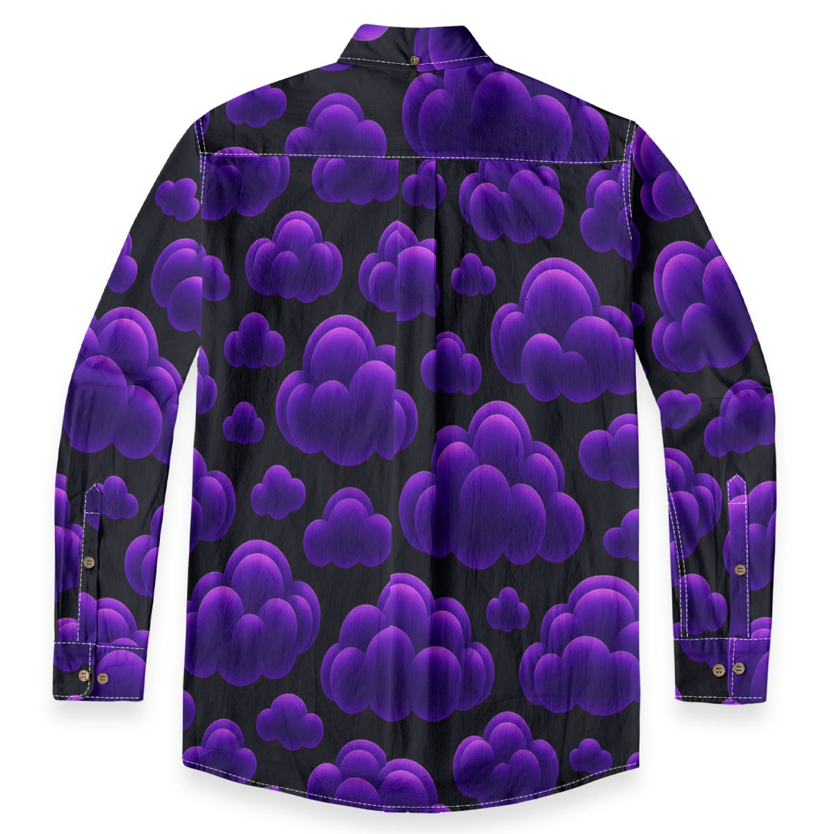 Men's Casual Lapel Long Sleeve Shirt|125GSM Cotton