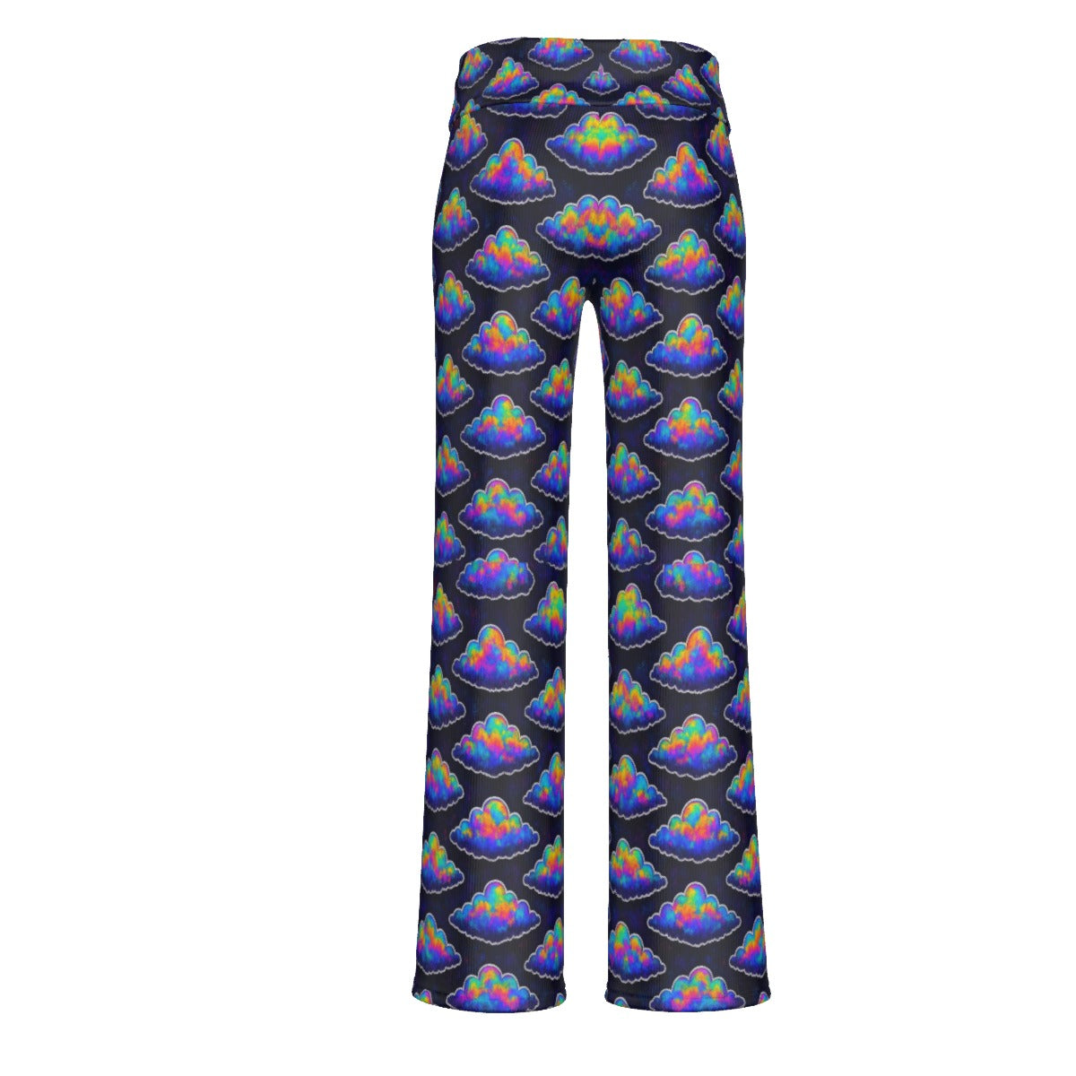 Women's High-waisted Straight-leg Trousers