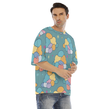 Men's Drop Shoulder T-shirt With Short Sleeve