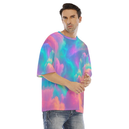 Men's Drop Shoulder T-shirt With Short Sleeve