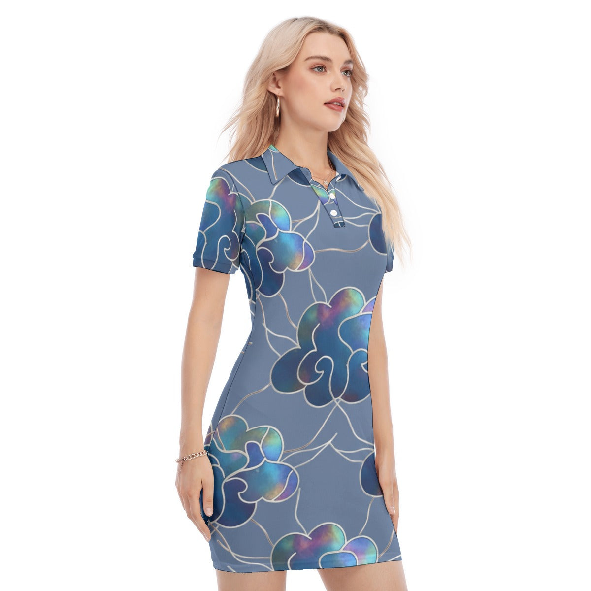 Women's Polo Collar Dress