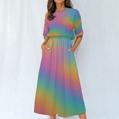 Women's Elastic Waist Dress