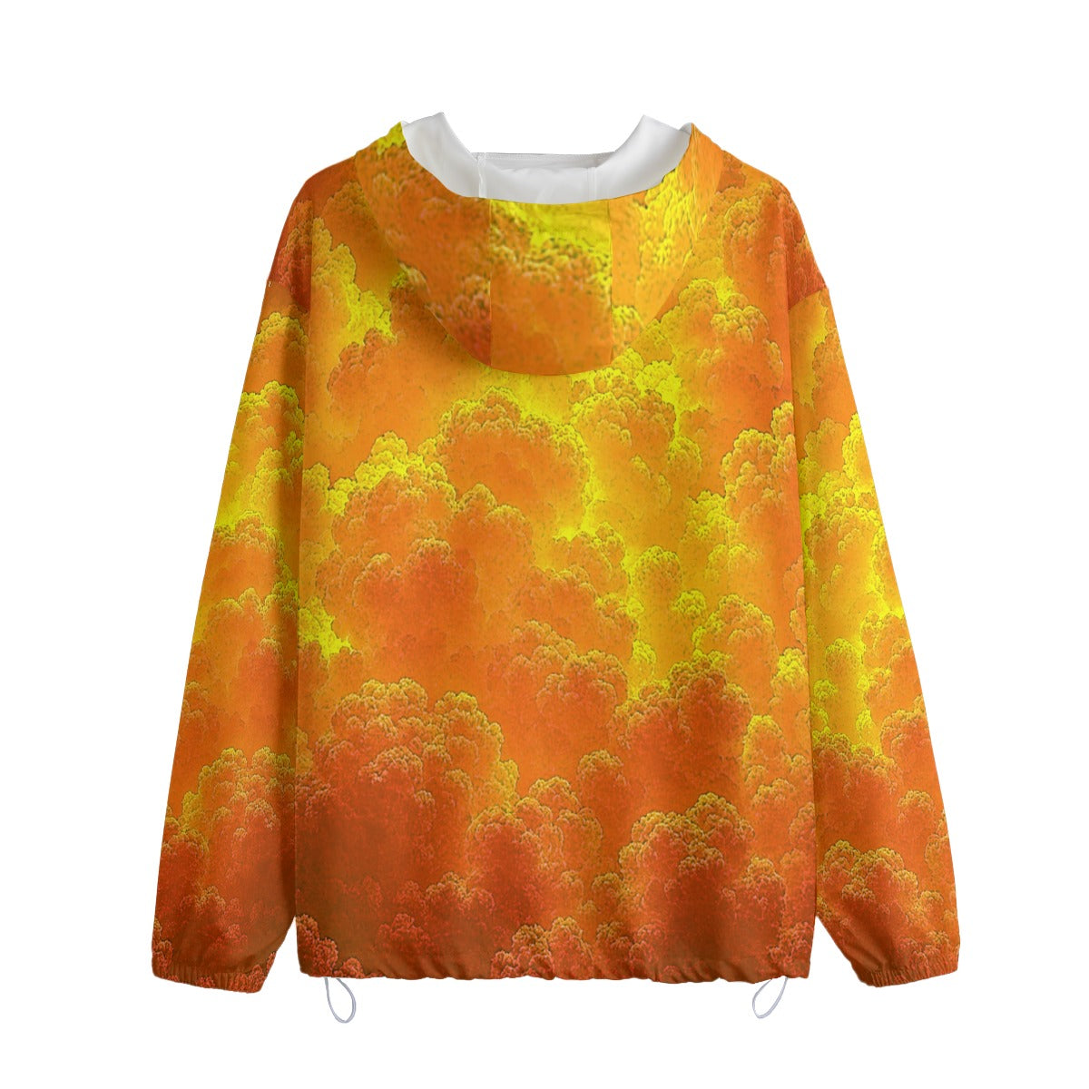 Unisex Pullover Jacket With Zipper Closure