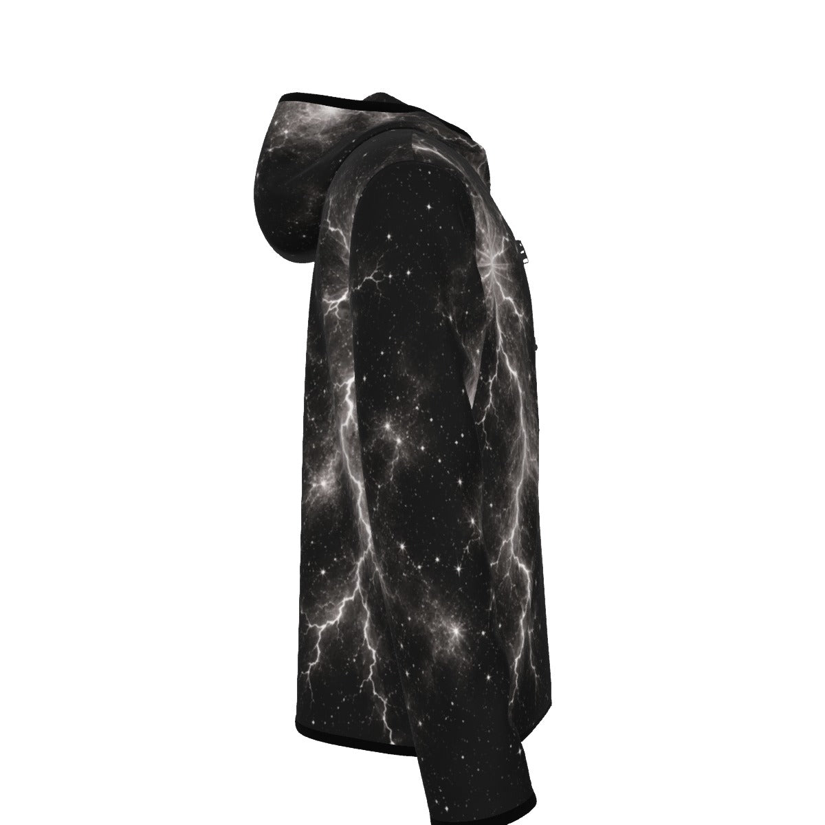 Men's Stylish Hoodie with Thumb Hole Design - view 3