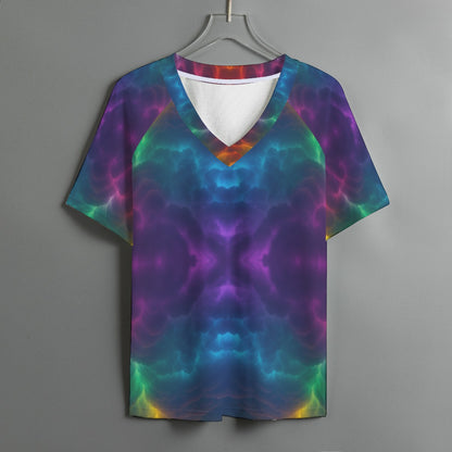 Women's V-neck T-shirt With Short Sleeve