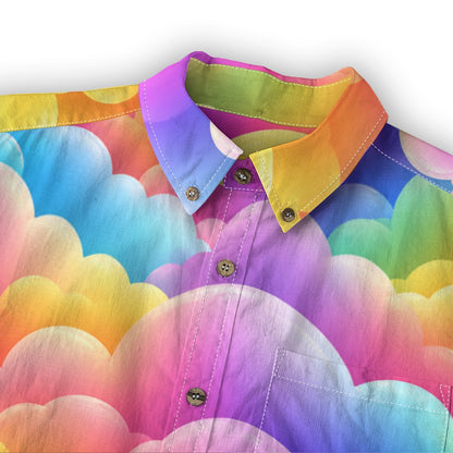Men's Casual Lapel Long Sleeve Shirt|125GSM Cotton