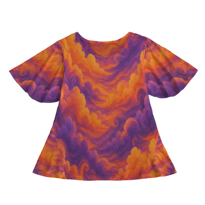 Women's Round Neck T-shirt With Short Sleeve