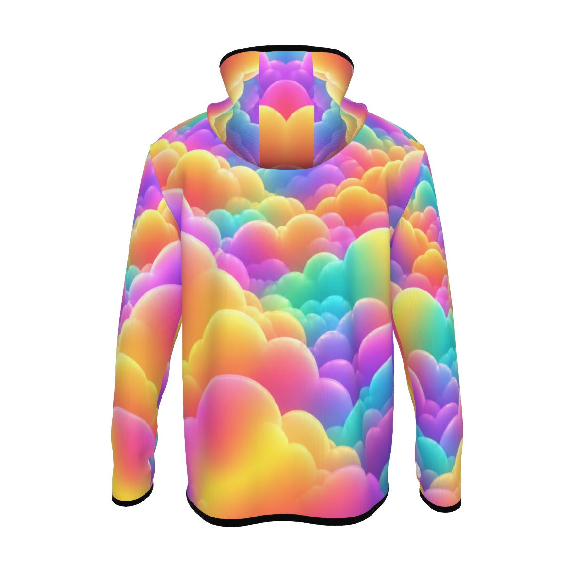 Men's Stylish Hoodie with Thumb Hole Design - view 2