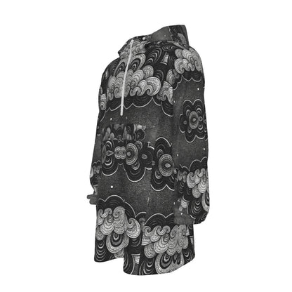 Unisex Windbreaker Long Jacket