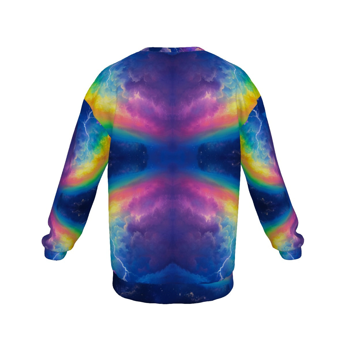 Men's Drop Shoulder Round Neck Long-Sleeved Sweatshirt