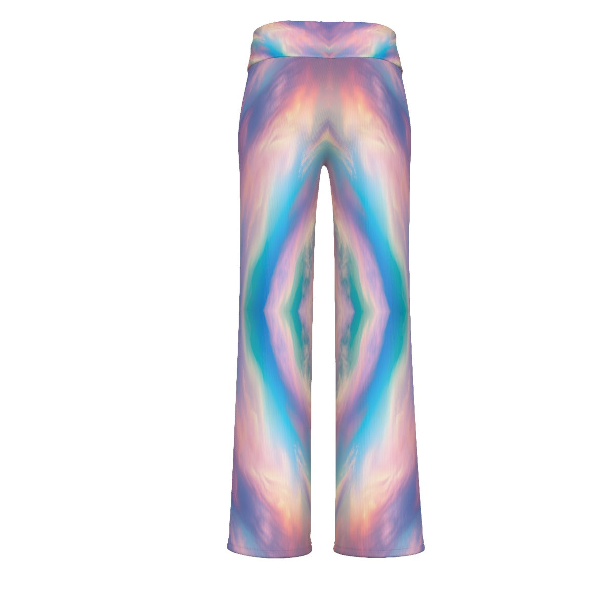 Women's High-waisted Straight-leg Trousers