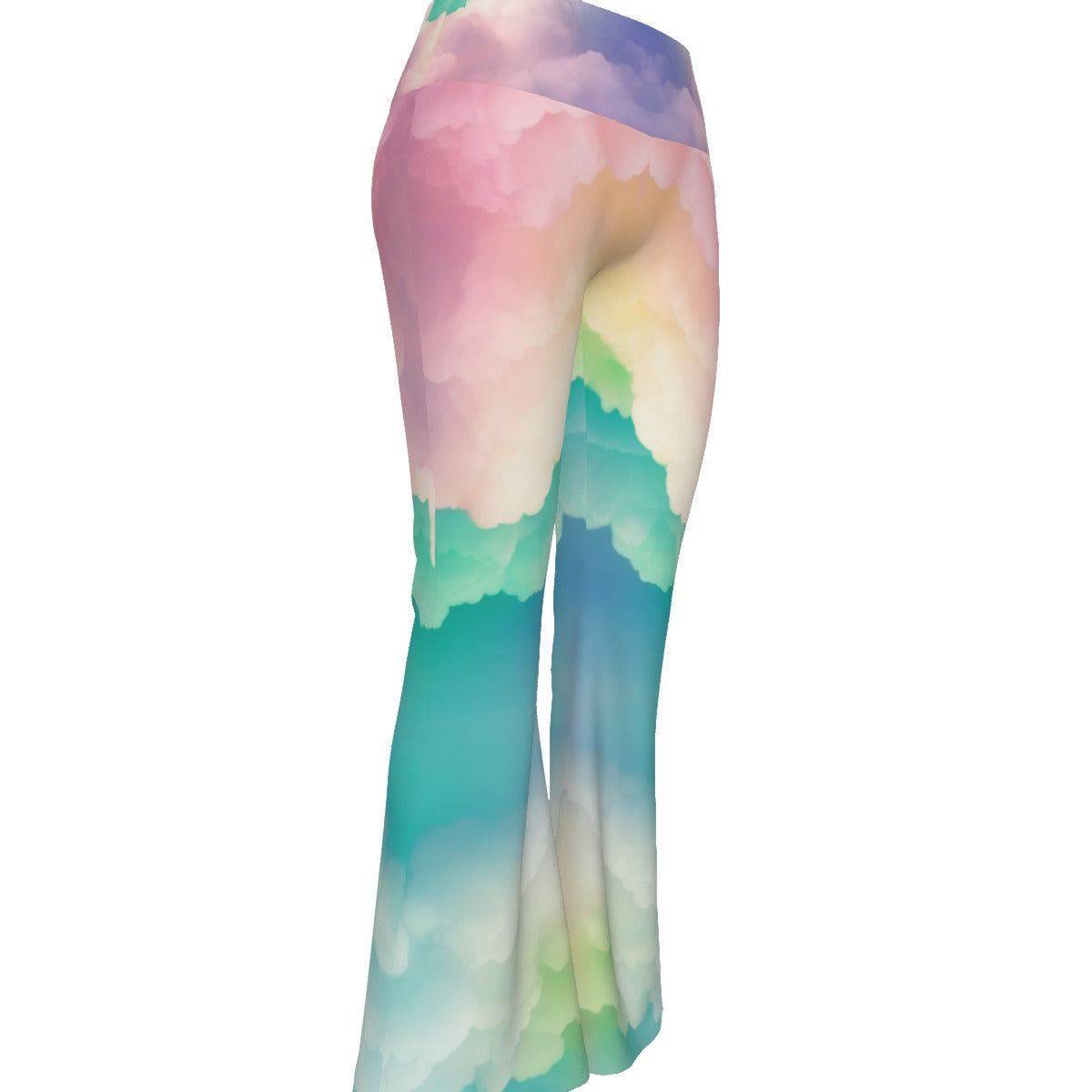 All-over print Women's Flare Yoga Pants