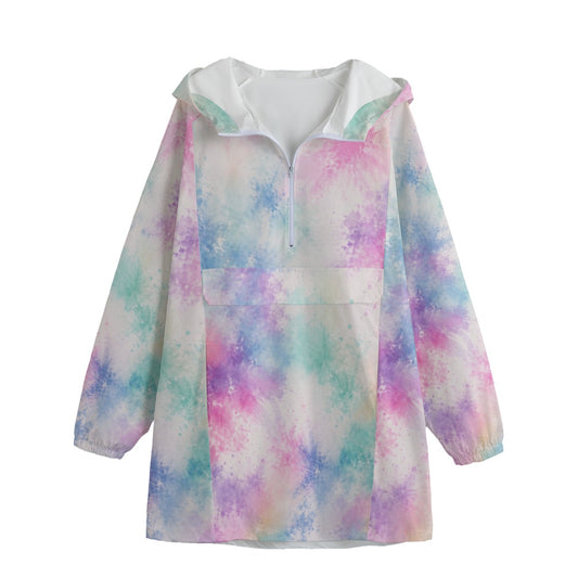Unisex Windbreaker Long Jacket - view 1