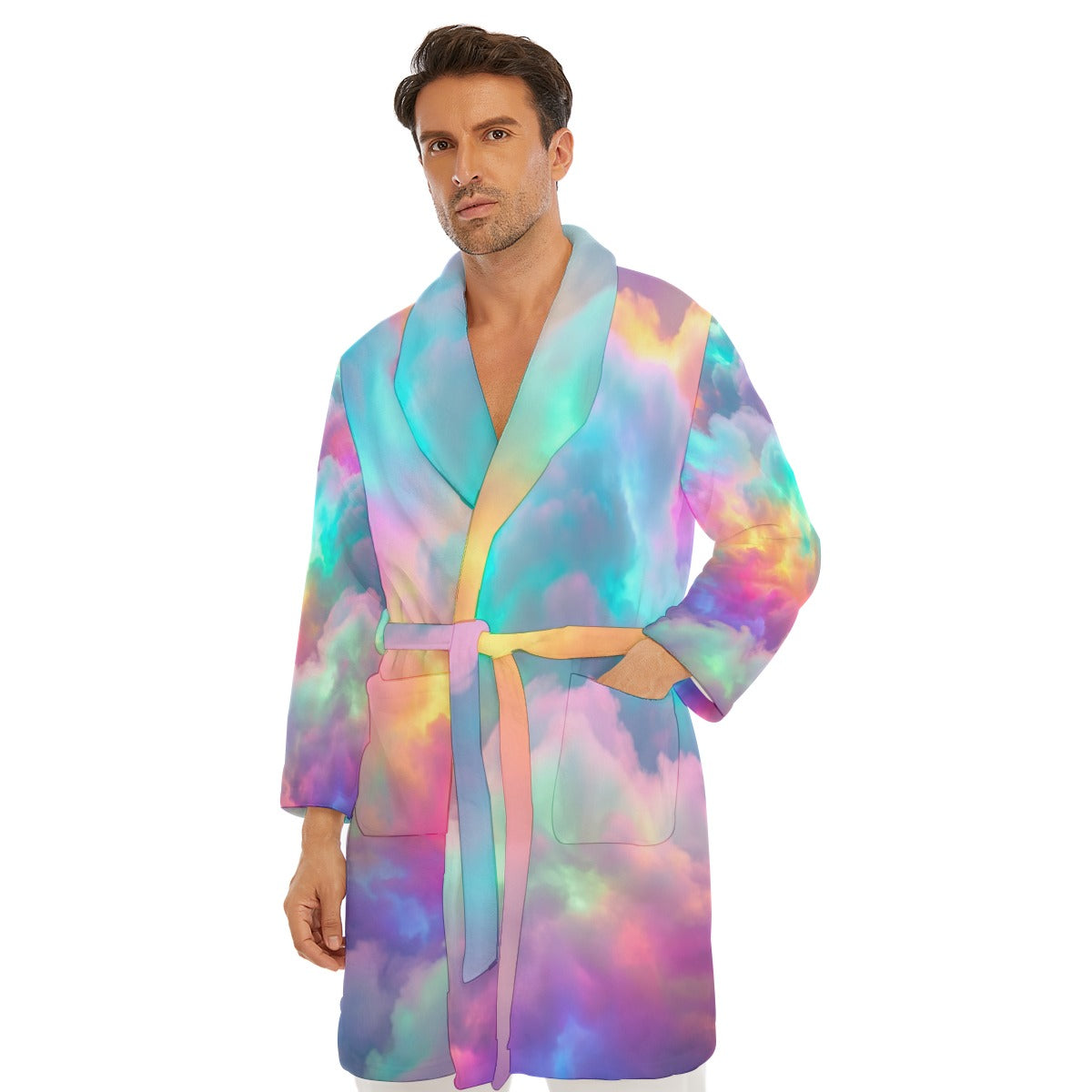 Men's Borg Fleece Robe