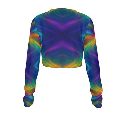 Women's Round Neck Crop Top T-Shirt