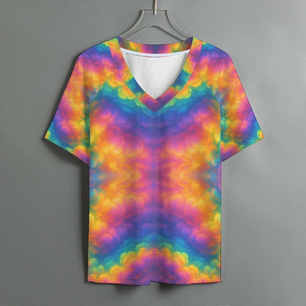 Women's V-neck T-shirt With Short Sleeve