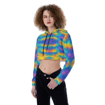 Women's Crop Top Hoodie