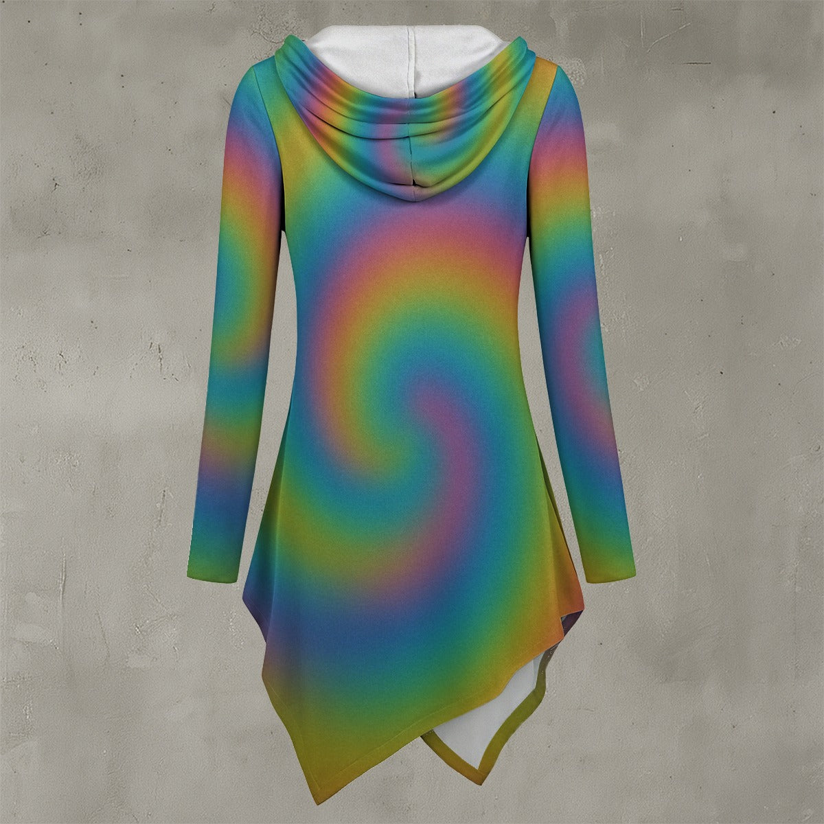 Women's Asymmetric Hem Hoodie