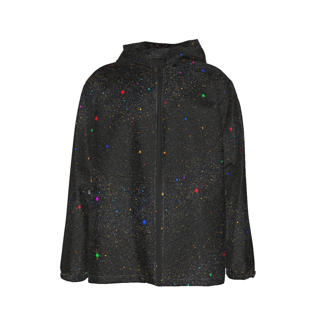 Men's Hooded Zipper Windproof Jacket