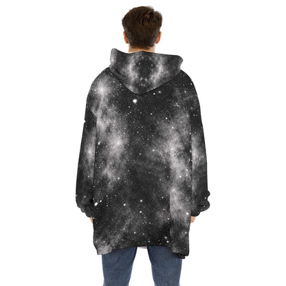 Unisex Sherpa-Fleece Hoodie Blanket - view 4