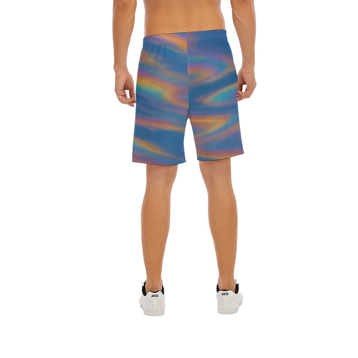 Men's Beach Shorts With Elastic Waist