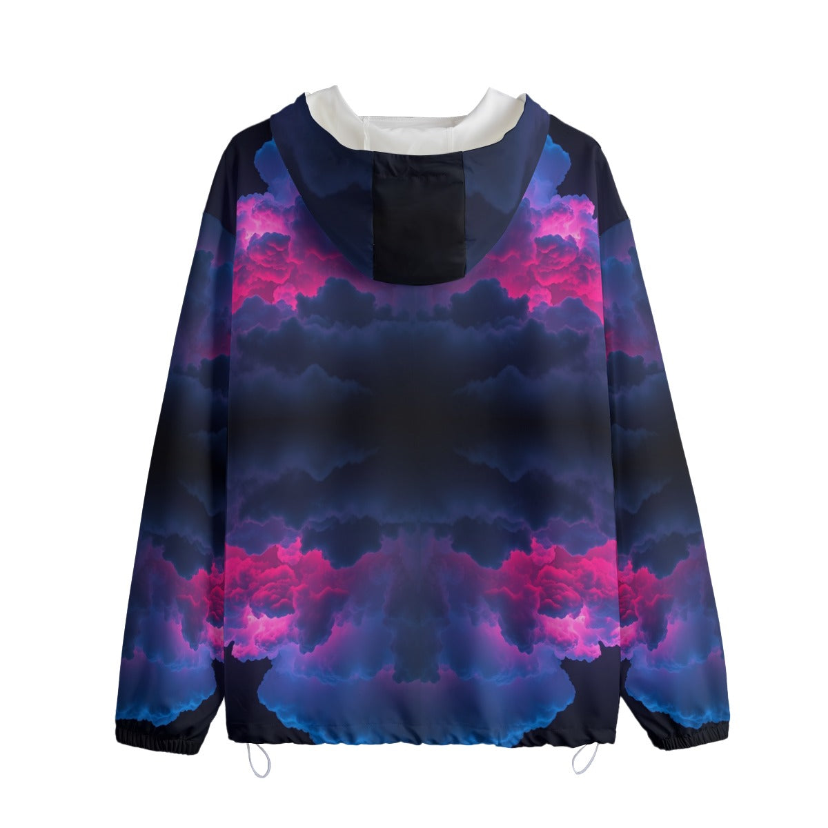 Unisex Pullover Jacket With Zipper Closure