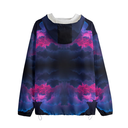 Unisex Pullover Jacket With Zipper Closure