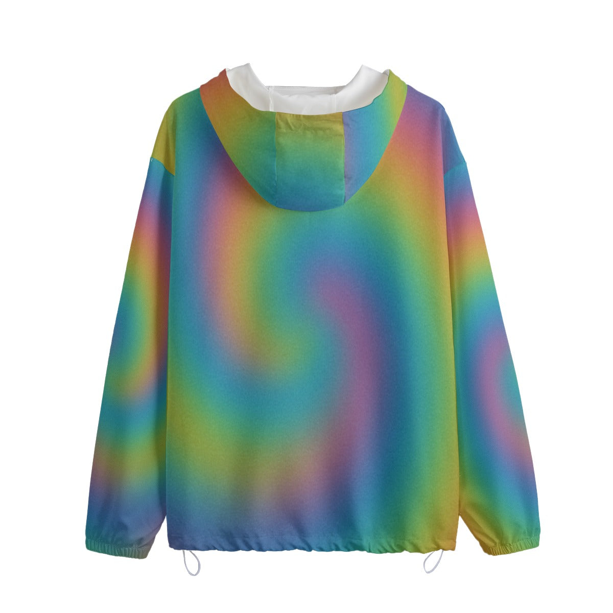 Unisex Pullover Jacket With Zipper Closure