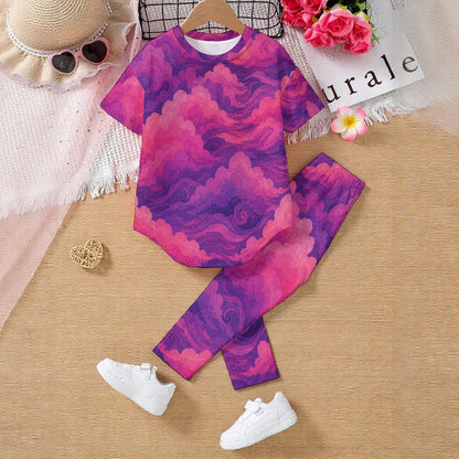 Kids' Casual Top and Pants Set