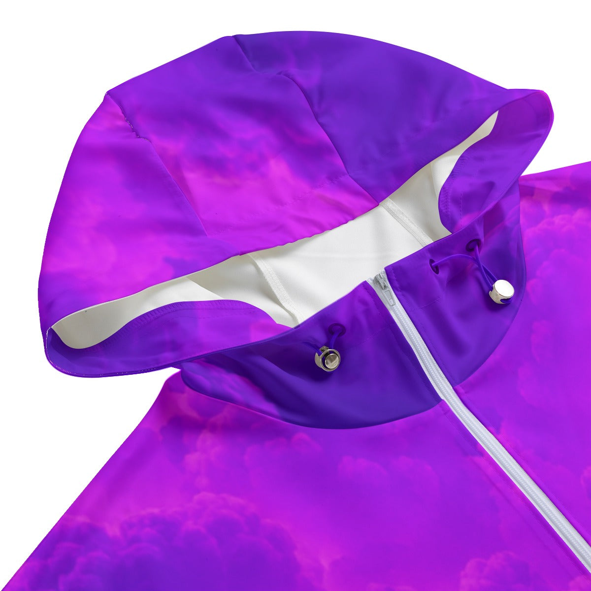 Unisex Pullover Jacket With Zipper Closure