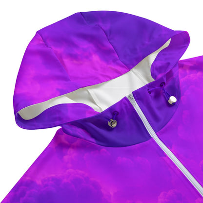 Unisex Pullover Jacket With Zipper Closure