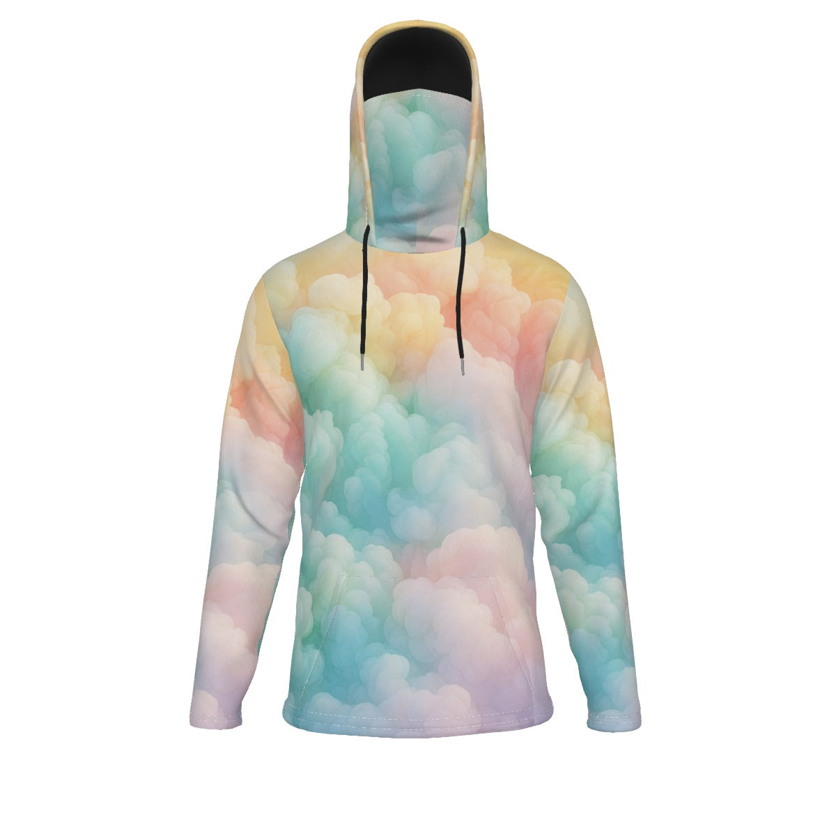 Men's Pullover Hoodie With Mask - view 1