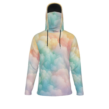 Men's Pullover Hoodie With Mask - view 1
