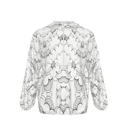 Unisex Pullover Jacket With Zipper Closure