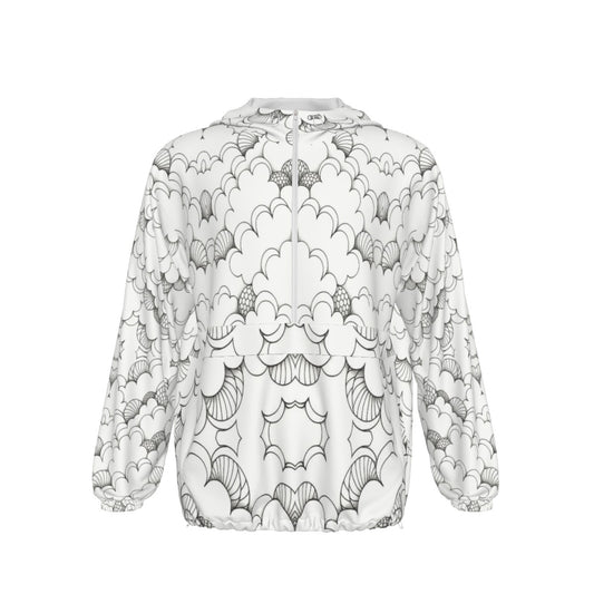 Unisex Pullover Jacket With Zipper Closure