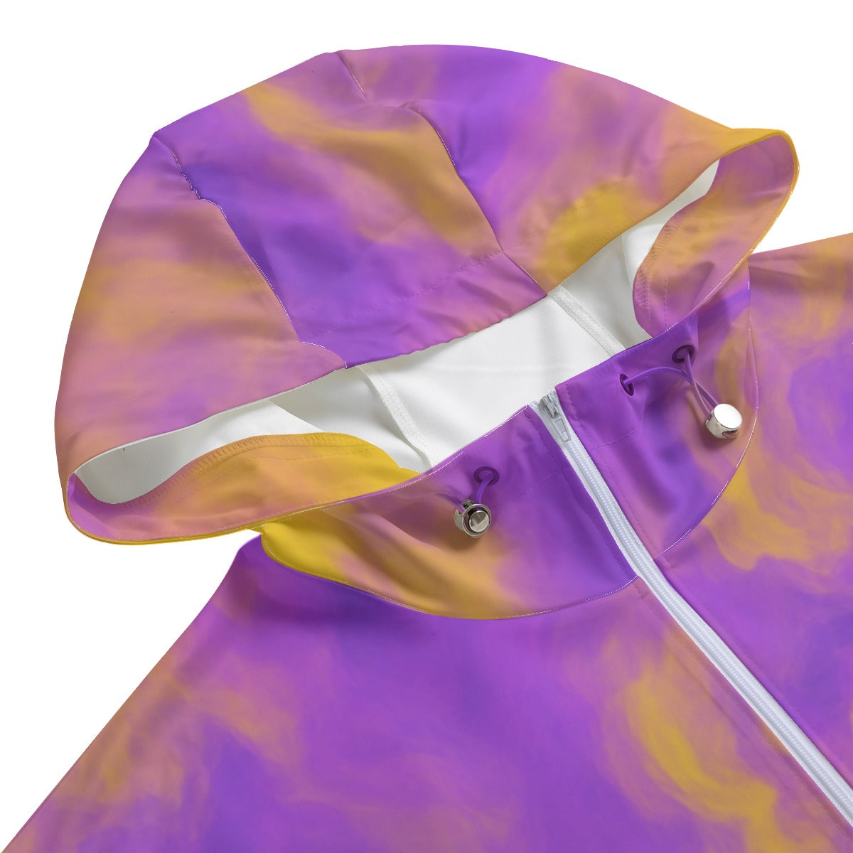 Unisex Pullover Jacket With Zipper Closure