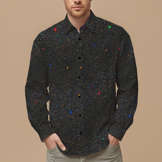 Men's Slim Fit Long Sleeve Shirt