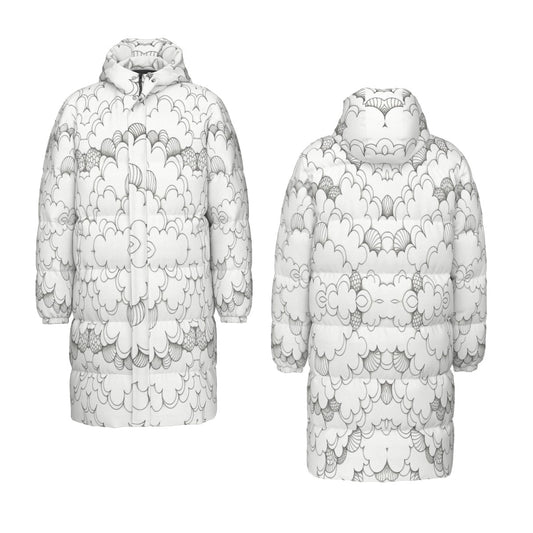 Unisex Long Down Jacket
