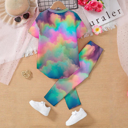 Kids' Casual Top and Pants Set