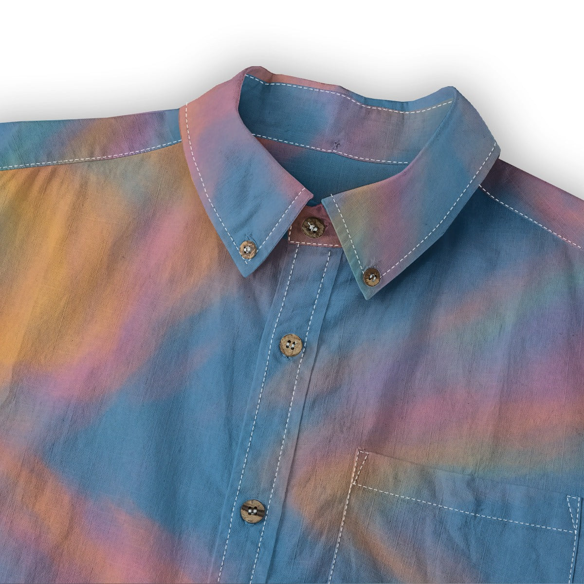 Men's Casual Lapel Long Sleeve Shirt|125GSM Cotton